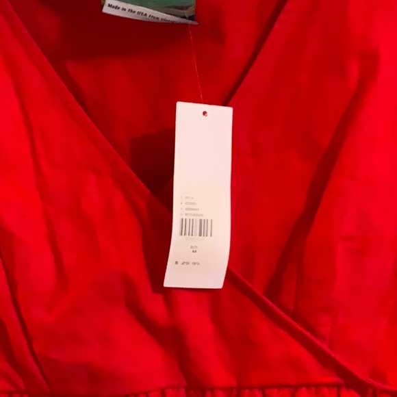 NWT Red Linen Sundress - Picture 2 of 3